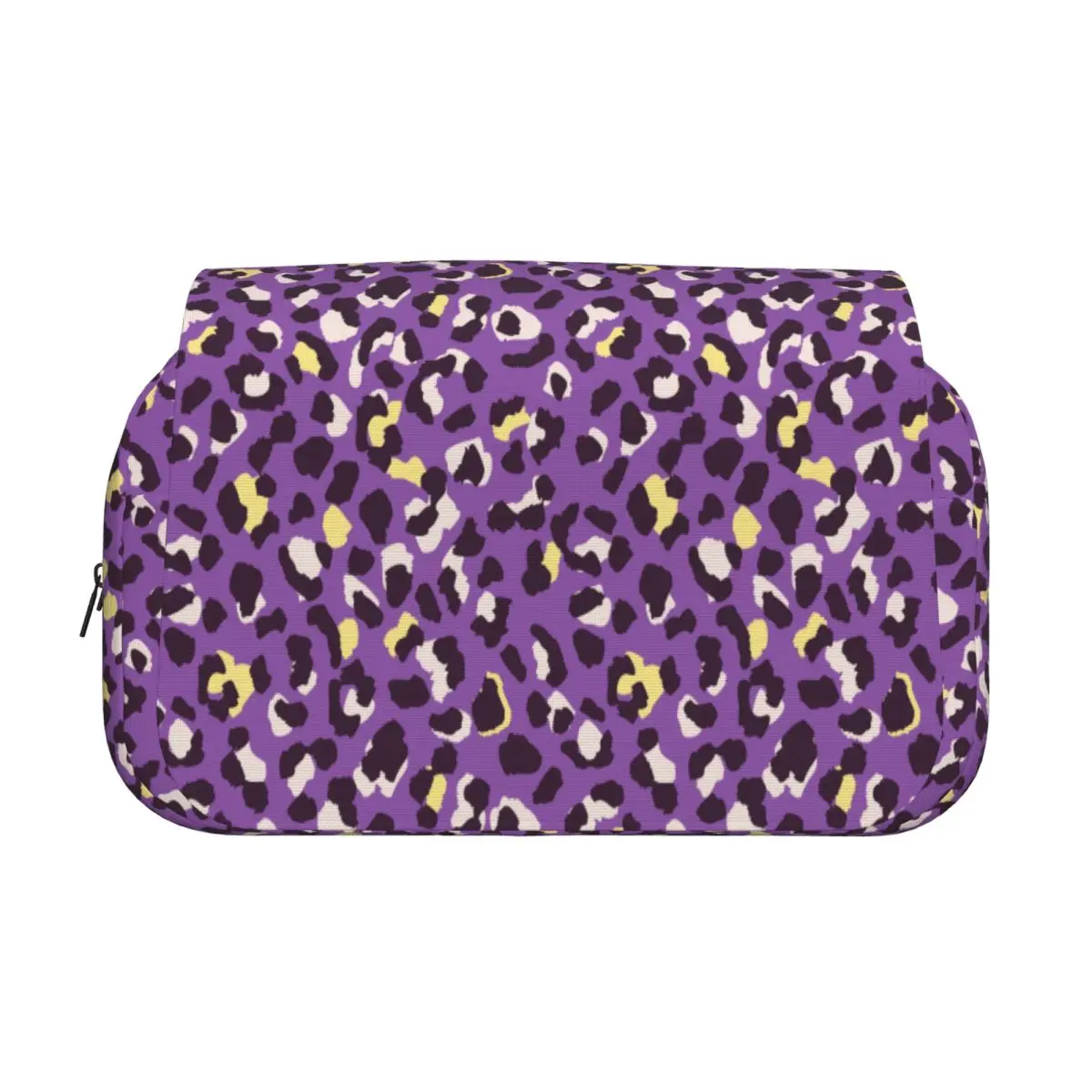 Animal Print Leopard Double Clamshell Pen Case Pencilcases Pen for Girl Boy Big Capacity Bags Students School Zipper Accessories