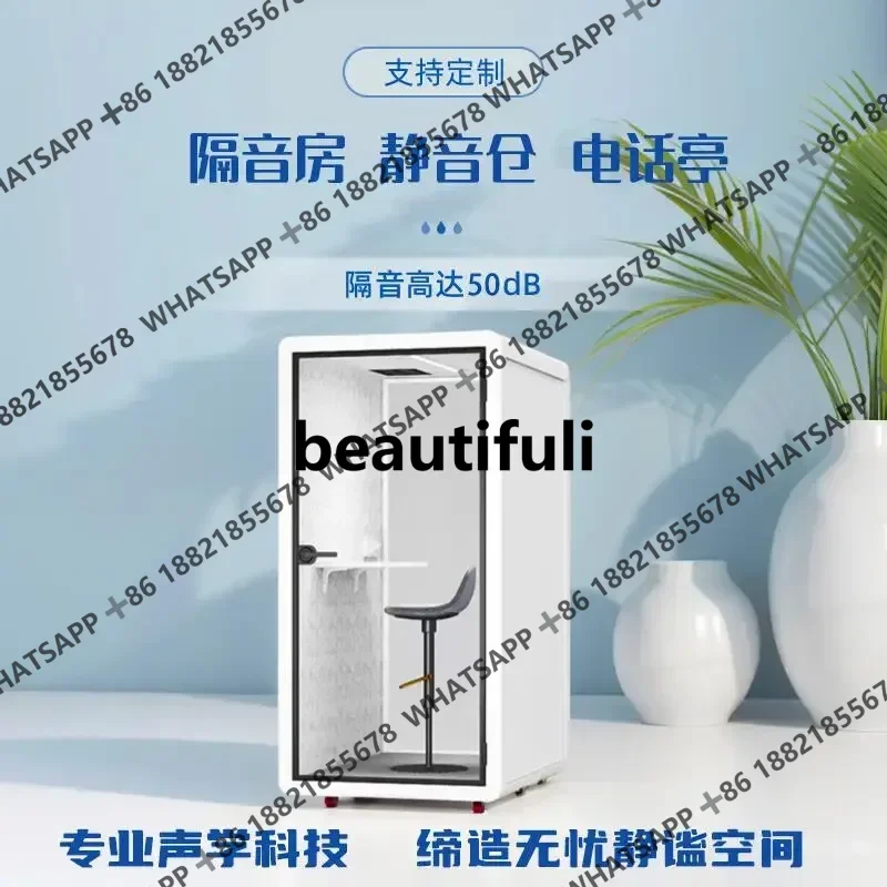 emovable mobile soundproof room sleeping cabin, recording studio office, telephone boothSSS