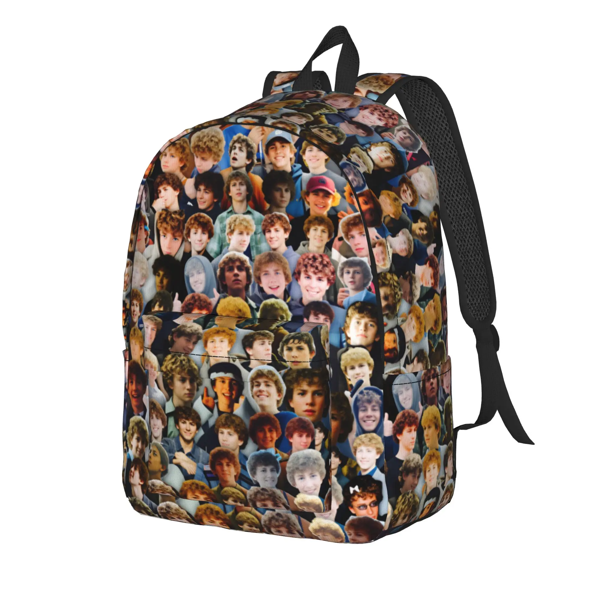 Walker Scobell Cool Retro Rock Poster 70s 80s 90s Backpack  Workout Backpacks Unisex  High School Bags Designer Soft Rucksack