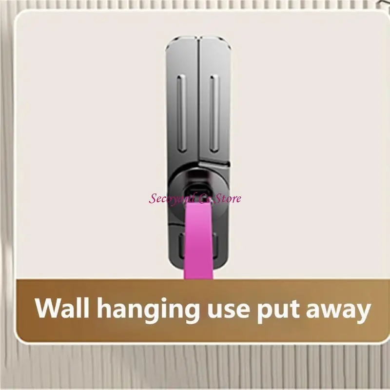 N3UC Rotating Hair Dryer Stand With Secure Grip And Convenient Storage