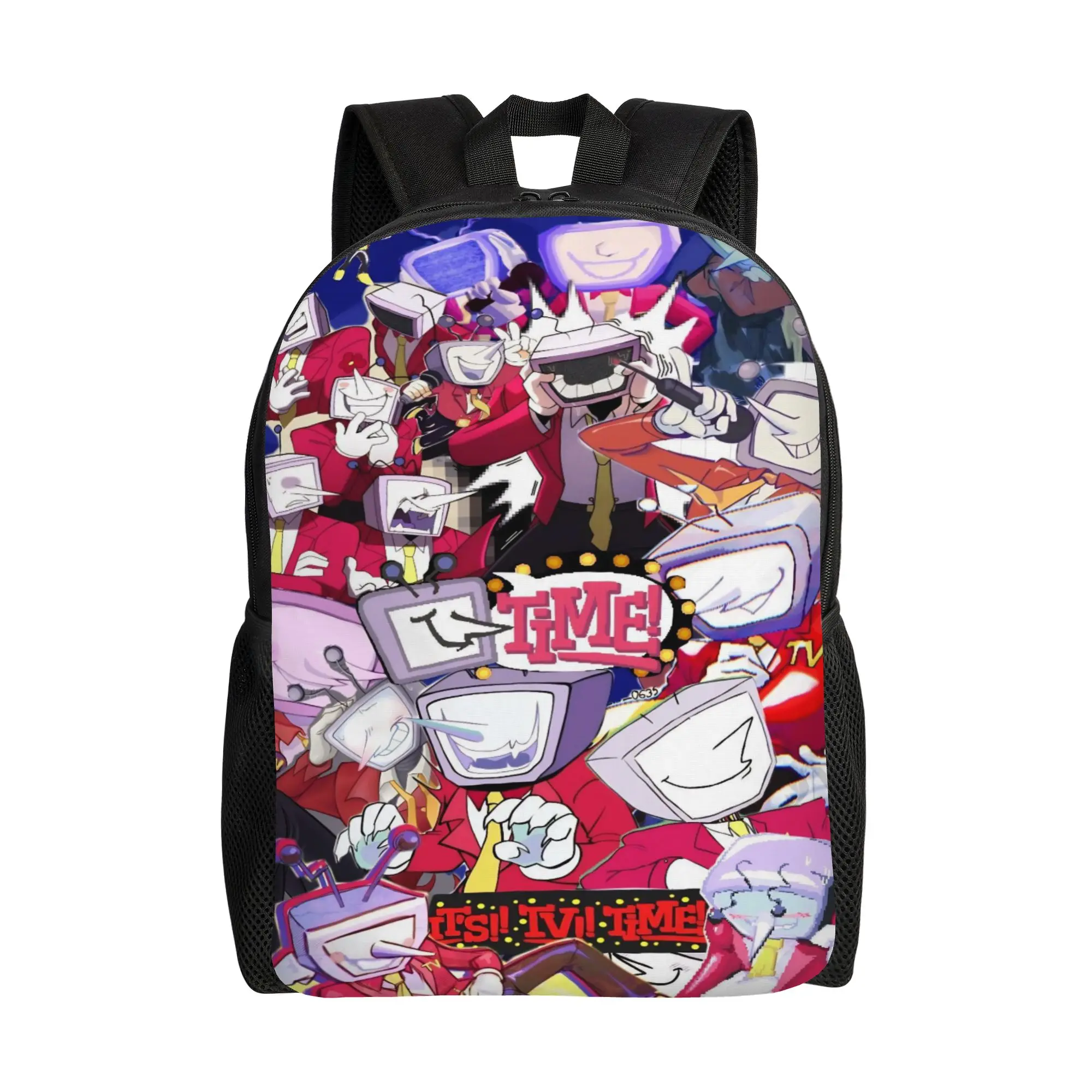 

Spamton x Tenna Deltarune Kid Backpack for Girls Boys Kids Backpacks Cartoon Daycare Child School Bag