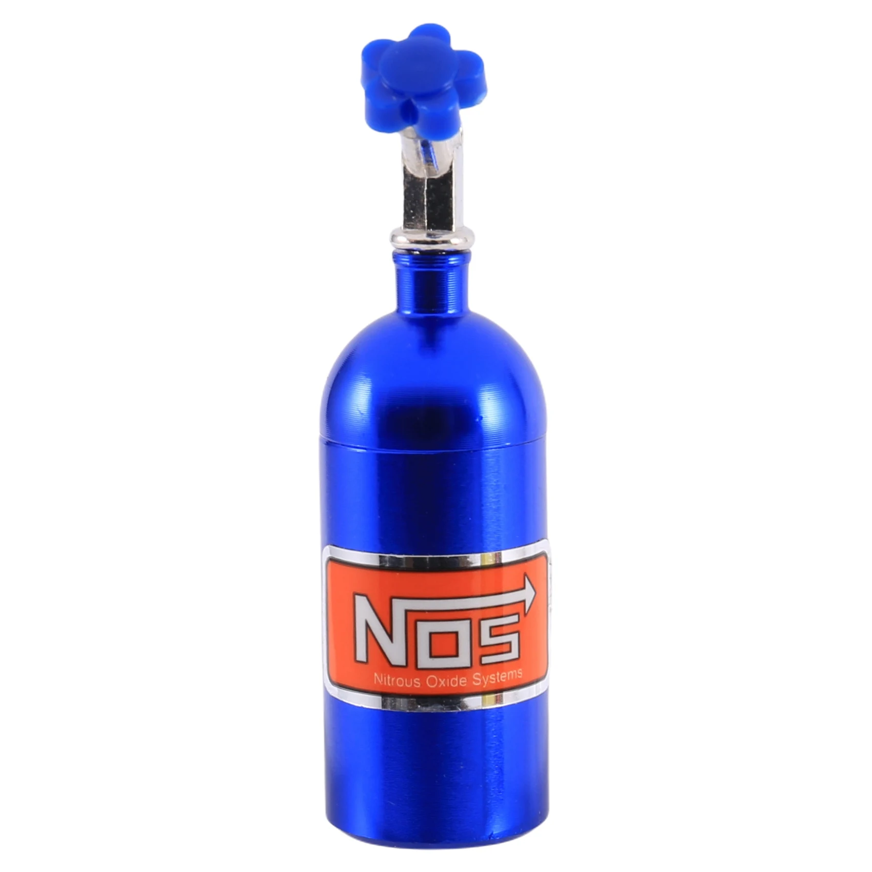 A62T-Metal Simulated NOS Nitrogen Bottle for 1/10 RC Crawler Car TRX4 Defender Bronco RC4WD D90 D110 Axial Scx10 90046,Blue