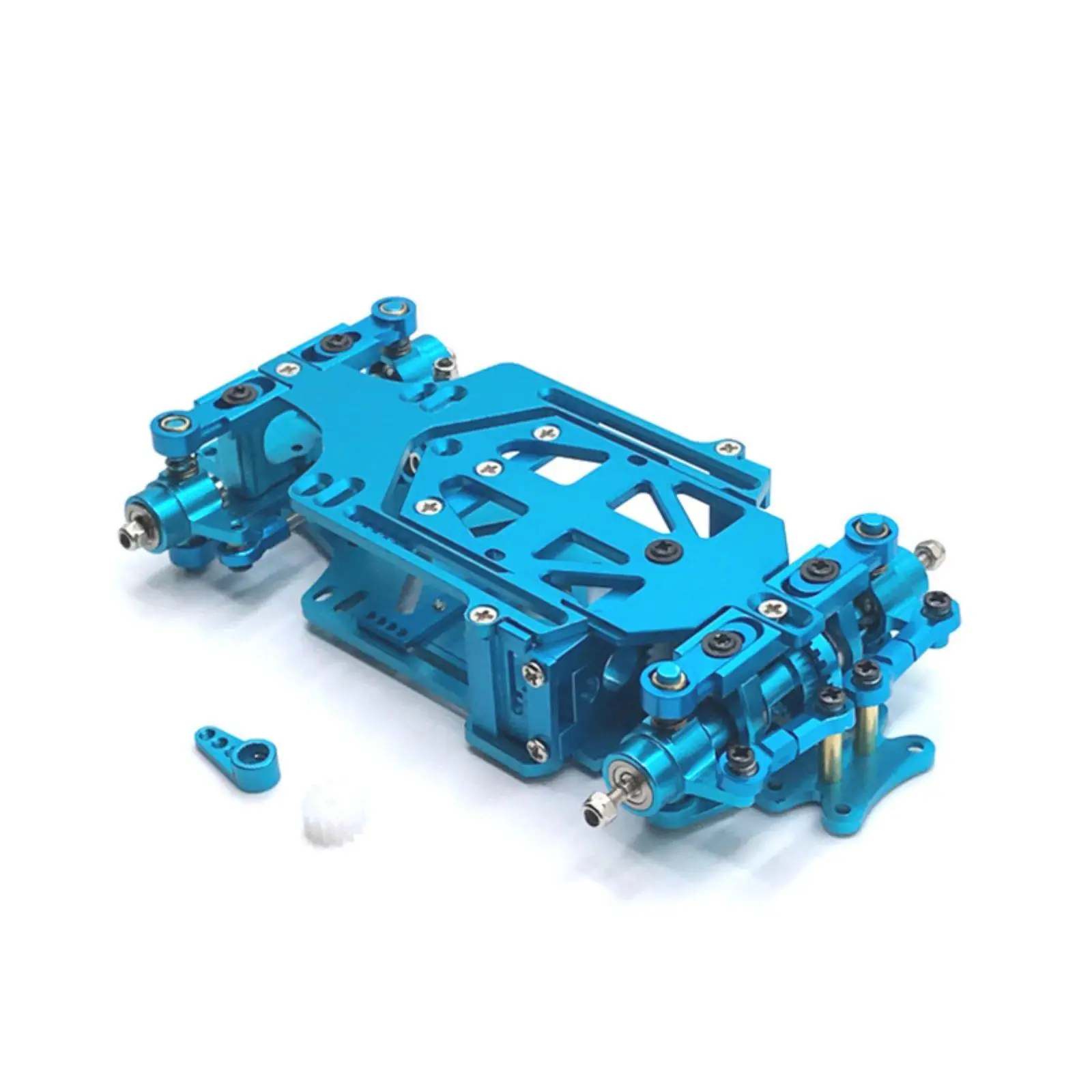 1/28 RC Slide Chassis Differential RC Slide Chassis Adjustable Wheelbase for