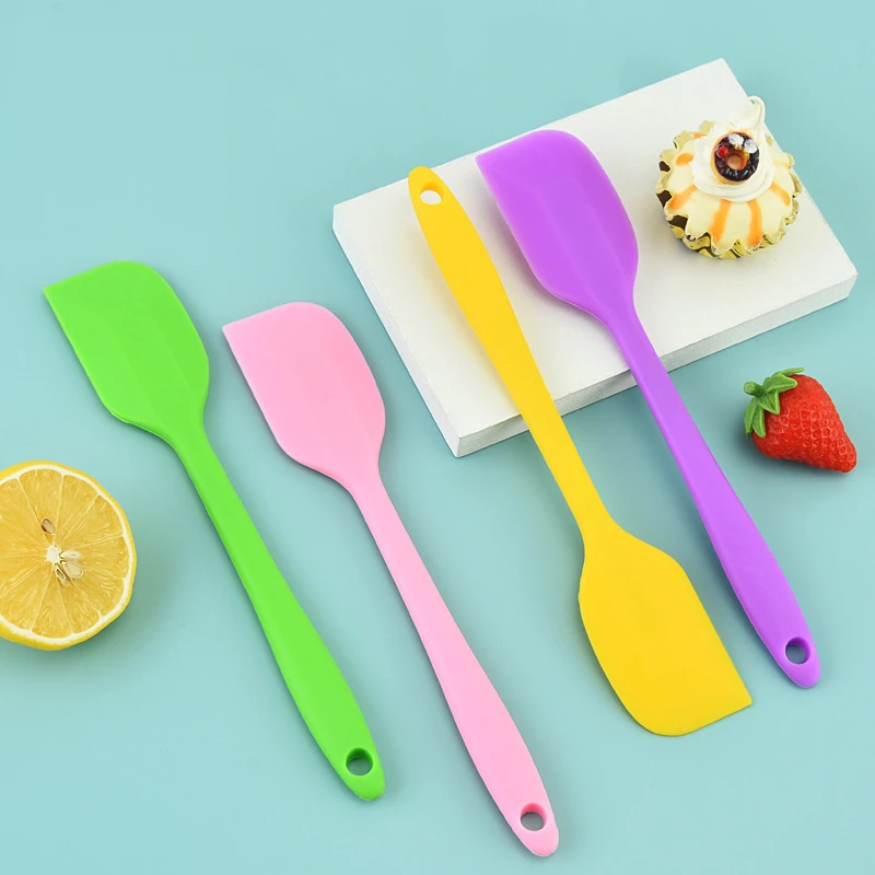 1PC Mini cucchiaio in Silicone cucchiaio antiaderente resistente alle alte Temperature per cucinare cucchiai per mescolare cucchiaio per mescolare forniture da cucina