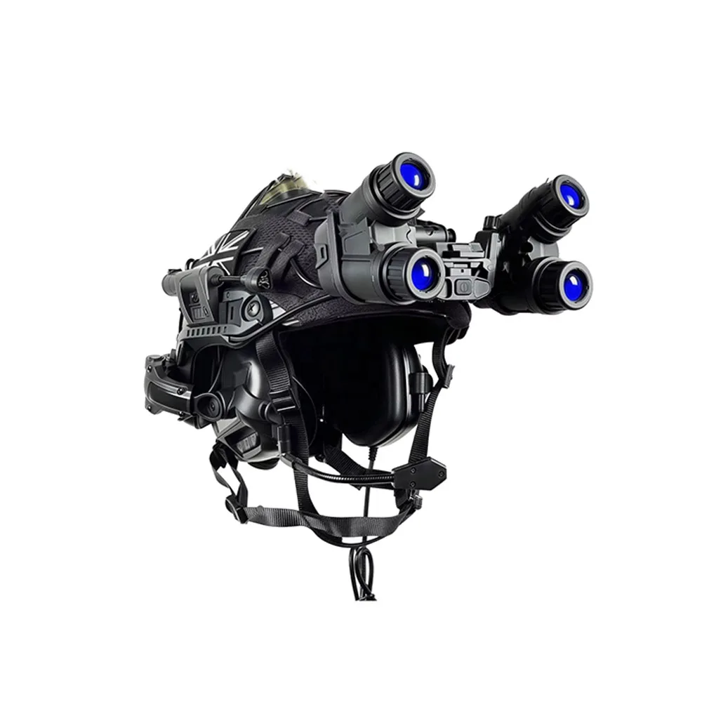 Tactical FAST Helmet Set 8-in-1 Airsoft Bump Helmet with Communication Headset NVG dummy Model for CS Paintball Cosplay Training