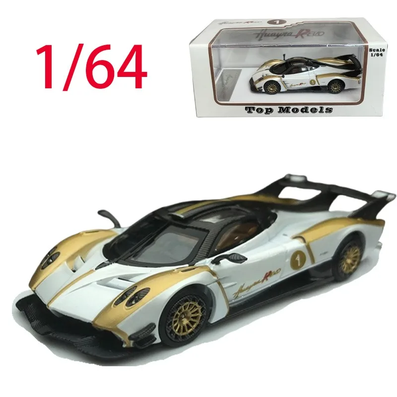 

Top Models Diecast 1/64 Scale Pagani Huayra R Evo Alloy Car Model Toys for Boys Gift Racing Special Edition