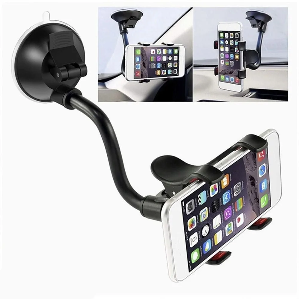 

Двойная цанговая подставка, универсальный зажим для мобильного телефона, автомобильный держатель для телефона, кронштейн, держатель для мобильного телефона