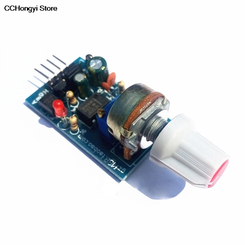 Inverter NE555 Mixer Drive Slim Board Rear Polarity Mixer  Adjustable Duty Cycle &amp Frequency  Interrupter