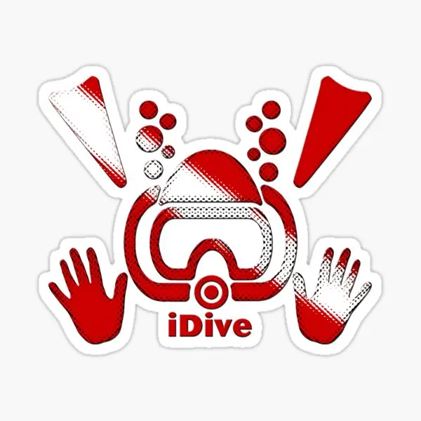 

Scuba Diving Diver Flag Skull Sticker Car Bumper Truck Window Wall Moto Bicycle Glass Helmet Decal
