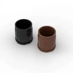 MOC 1PCS Puzzle Particle 30139 Container Barrel 4x4x3.5 Building Blocks Pirate Scenes Bucket Plate Bricks Toy Gifts Dropshipping