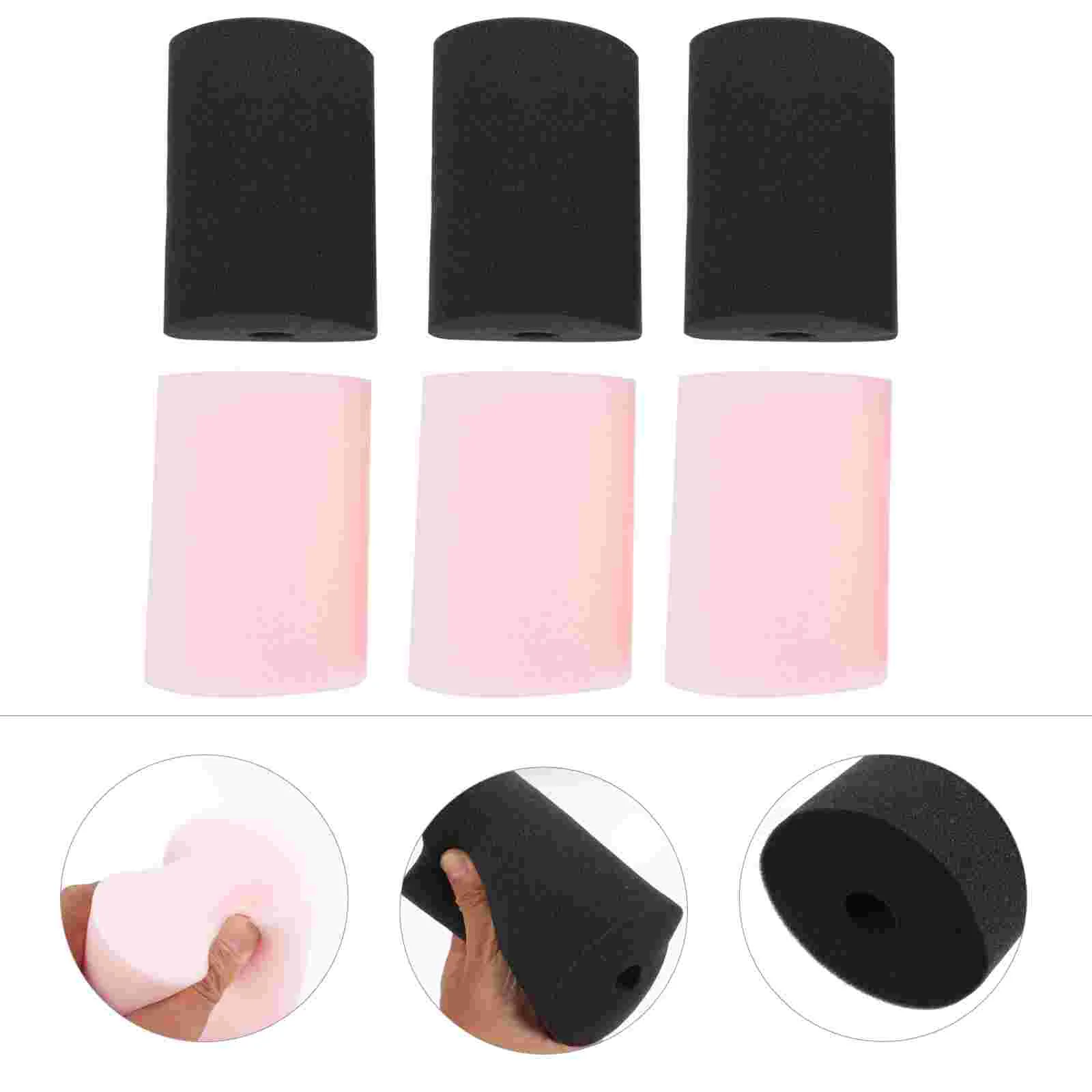 6 Pcs Cylindrical Sponge Cup Turner Tool Parts Sponges Tumblers Epoxy Tools Inserted Replacement