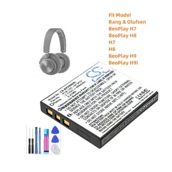 Wireless Headset Battery For Bang & Olufsen 1973822  56467 201 012  PLB-103 BeoPlay H7 H8 BeoPlay H9  BeoPlay H9i 650mAh