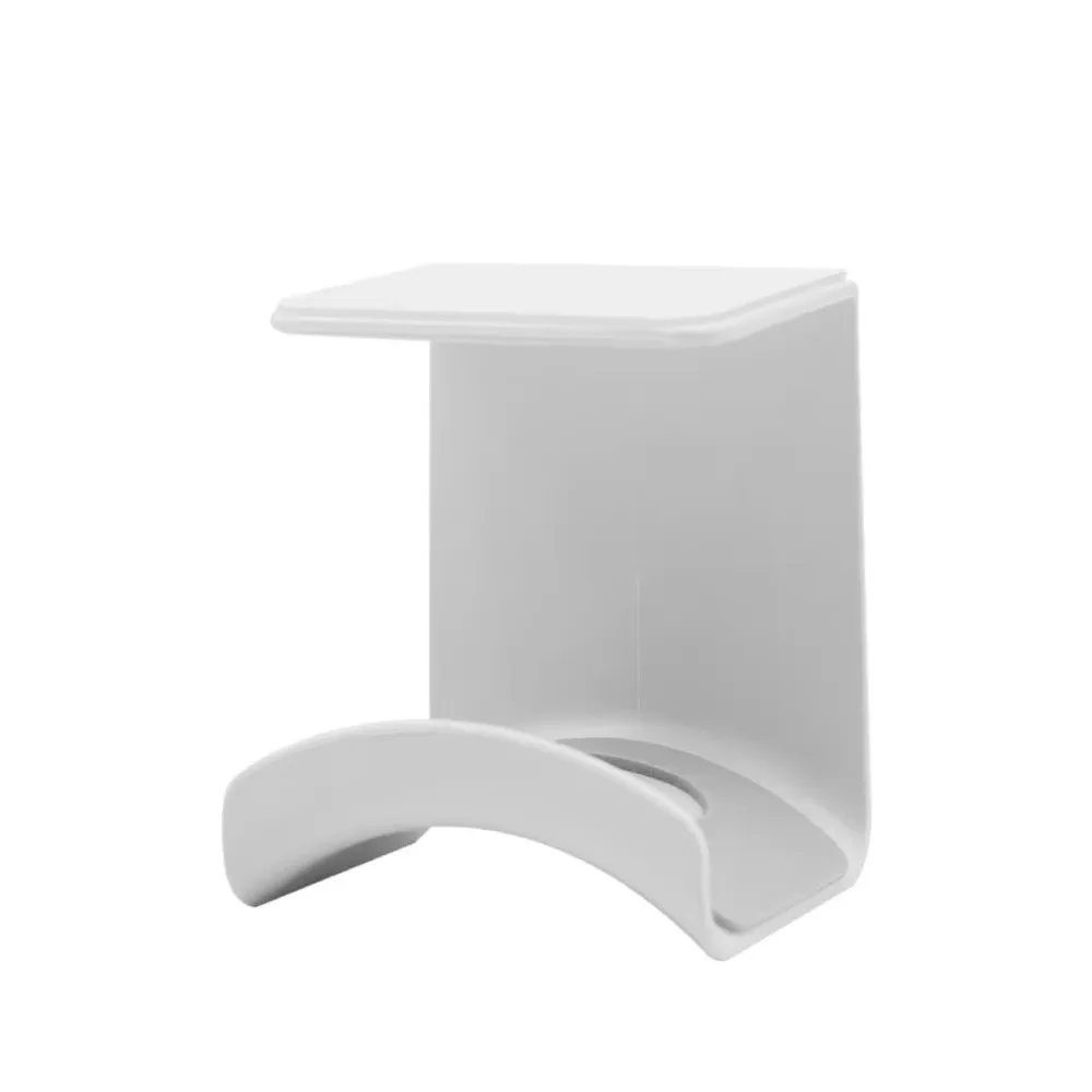 Multifunctional Universal Headphone Stand No Drill Foldable Wall Mount Headphone Hanger Adhesive Space Saving