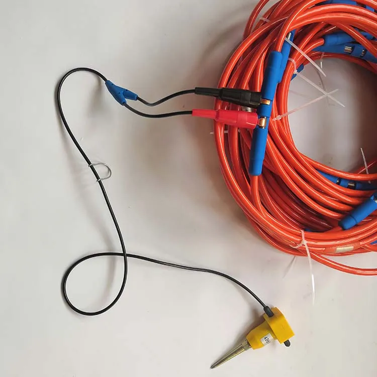 

Seismic Refrection Cable 24 Channe with Mueller Clip Take-out Seismic Cable