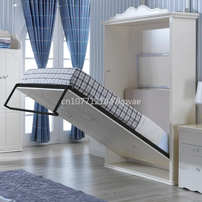 Front and Side Flip Invisible Bed Hardware Hidden Multifunctional Storage Flip Bed Murphy Invisible Folding Bed Accessories