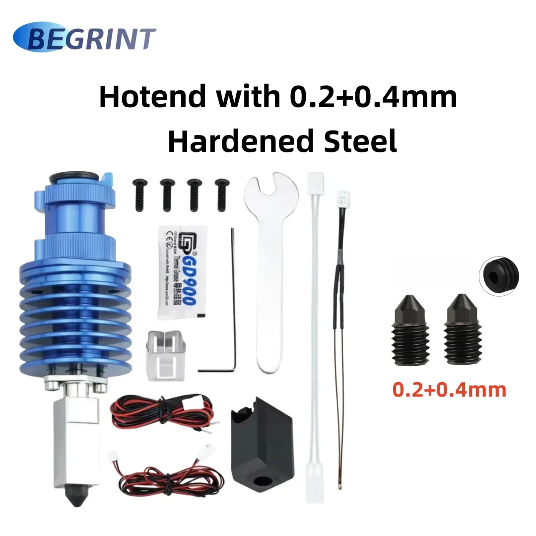 Upgrade TZ V6 2.0 Hotend Kit Hochgeschwindigkeitsdruckkopf für Ender 3/3 PRO/ VORON 2.4 Hi-End Extruder J-Kopf Prusa Ender 3 V2/CR10