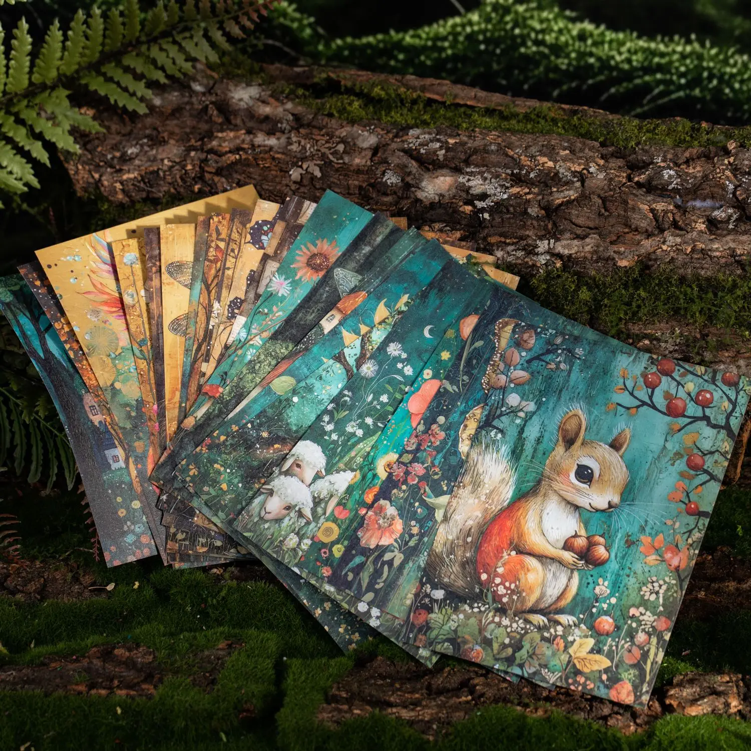 

10pcs/1lot kawaii Stationery Sticker Fairy Tale Secret Language Diary Planner junk journal Decorative Scrapbooking Craft Sticker