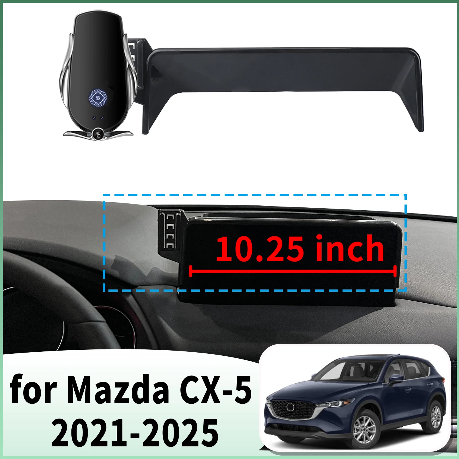 

fit for Mazda CX-5 2021 2022 2023-2025 CX5 KF Specific Dashboard Navigation Phone Holder Mount Design Car​​ accessoires