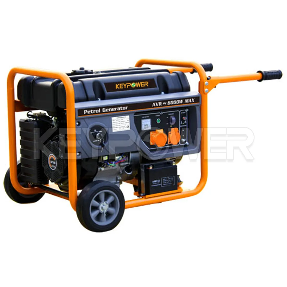 KEYPOWER Power genset 5 kw Air-cooled Portable Dies el  Generator