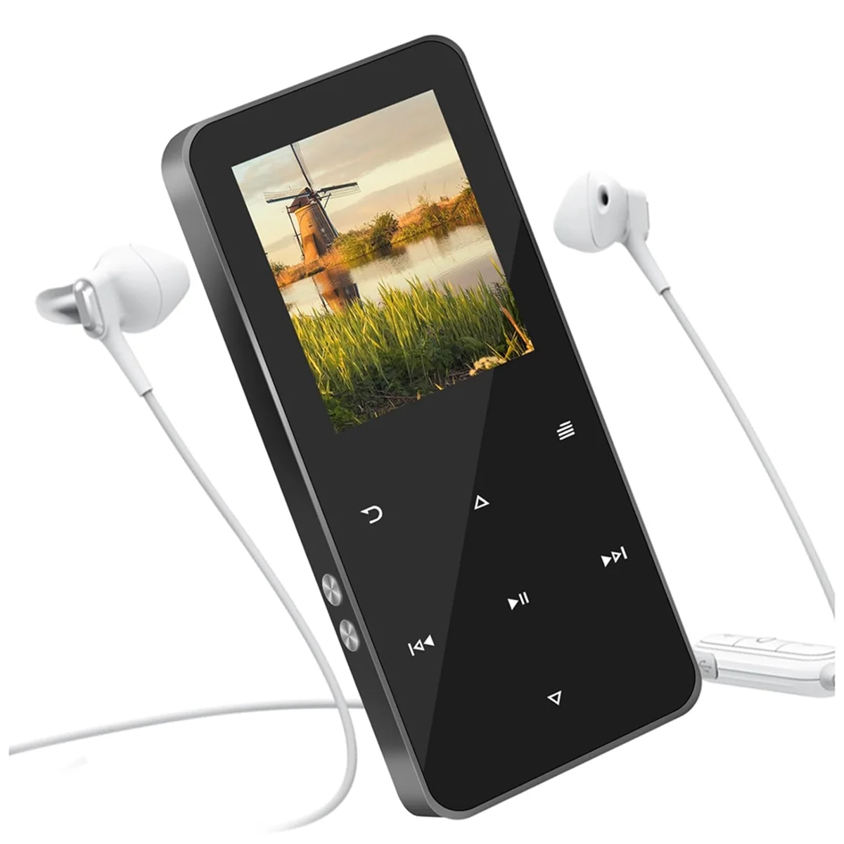 MP3 Player,With Bluetooth 5.2 Portable High Fidelity Lossless Sound Music Player with 128GB Card/Speaker/E-Book Reading