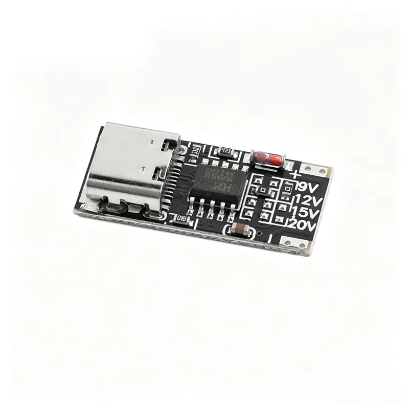 CTP9 PD QC Quick Charge Trigger Module USB‑C Fast Power Trigger Board Fixed 9V / 12V / 15V / 20V Voltage Boost Cable Module