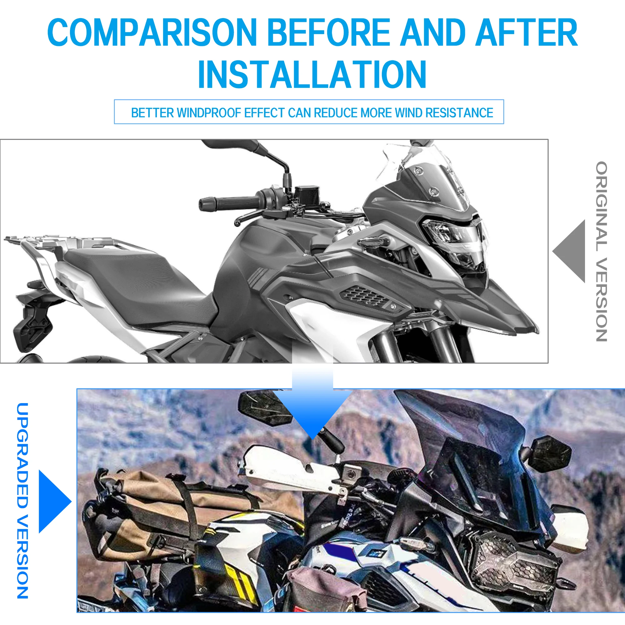 For BMW G 310 GS G310 GS 2016-2024 Motorcycle G310R Hand Guards Lever Protector Handlebar new aluminum alloy Handguard ﻿