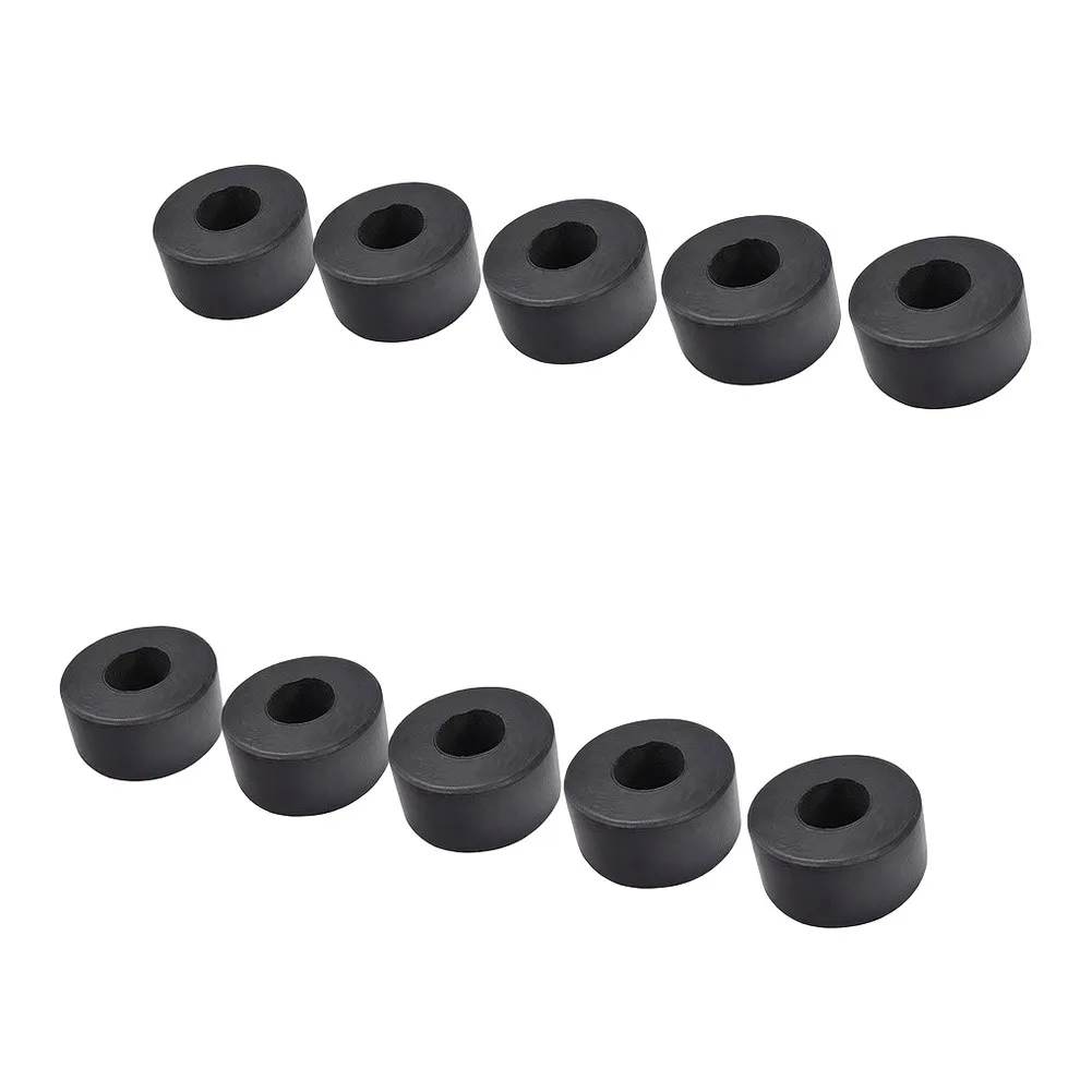 Machine Frame Damper Gym Bushing Sleeve For Stable Weight Stacking Cylindrical Rubber Damper For Fitness Machine Mounts