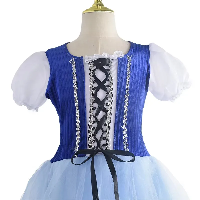 지젤 발레 의상 성인 어린이 긴 투투 백조의 호수 발레 드레스 소녀 여성 키즈 발레리나 파티 댄스 발레 투투 드레스