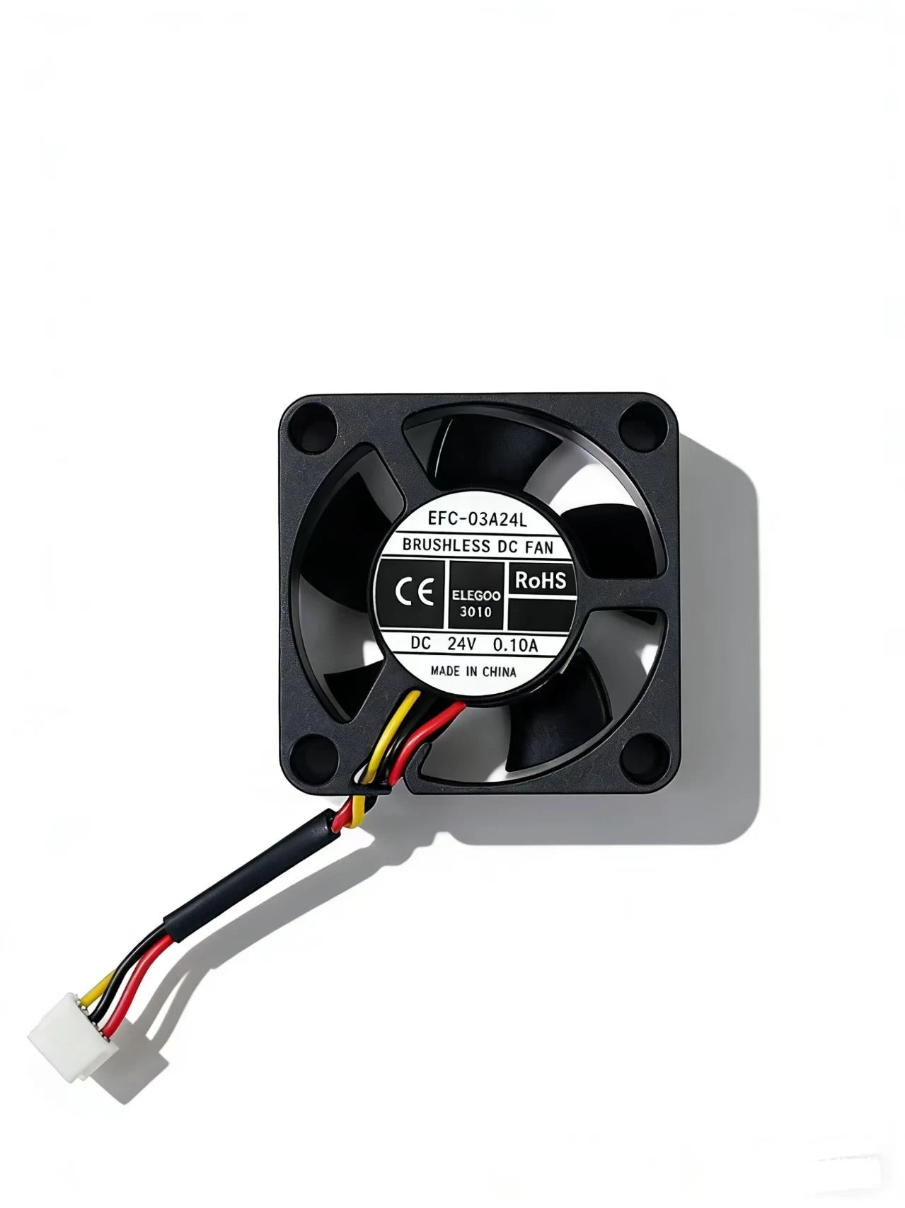 Original ELEGOO Centauri Carbon 24V 3010 L30mm Hotend Ducted Cooling Fan 12000 RPM Ventilator For CC1 CC2 3D Printer Parts
