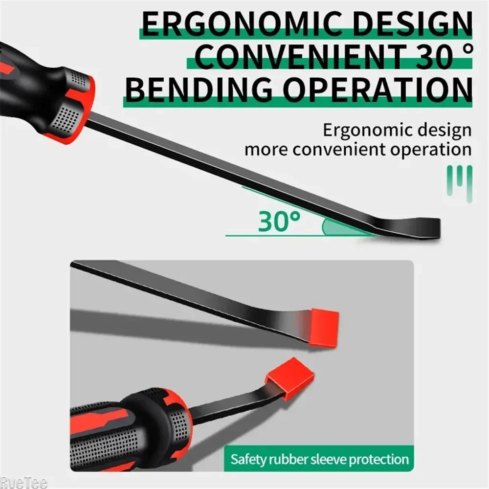 Multifunctionele Lange Koevoet 8/12/18/24 inch Band Zware Koevoet Strike Cap Nail Puller Auto Reparatie CV-R Verwijdering Handgereedschap