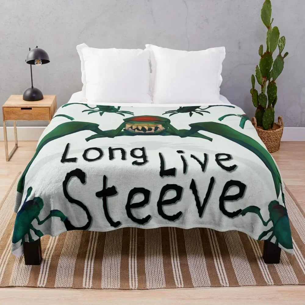 

Long Live Steeve Throw Blanket