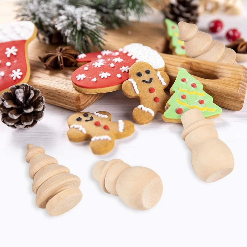 20PCS Unfinished Wood Peg Doll, Wooden Dolls For Festival Decorations Graffiti Drawing Toy And DIY Crafts