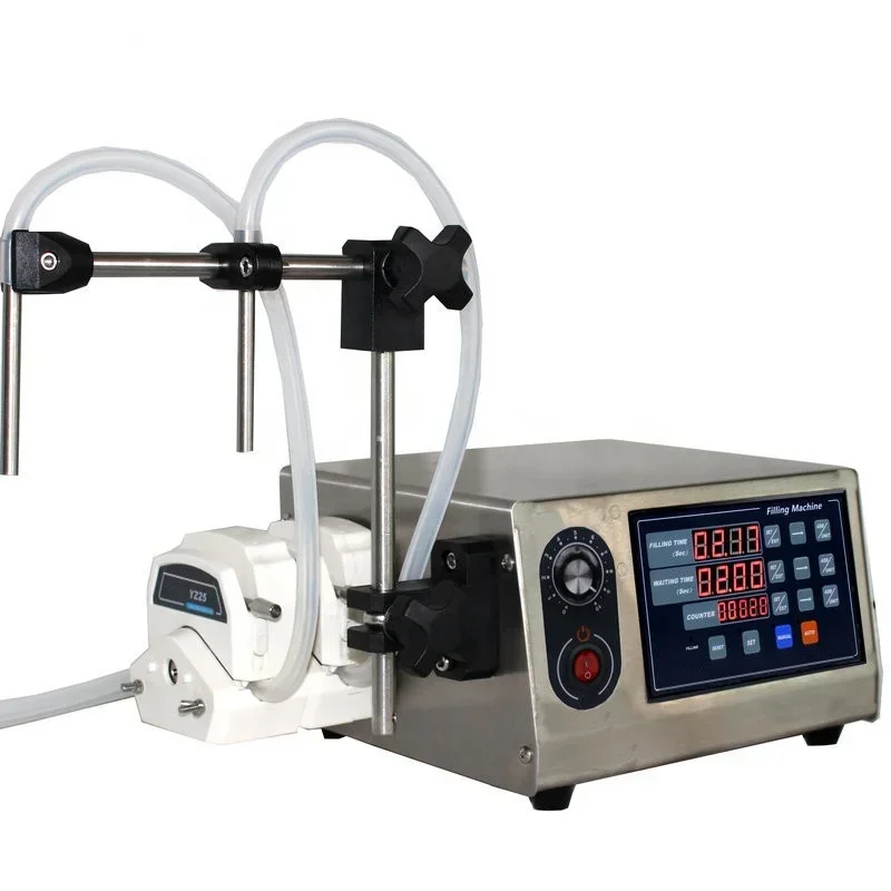 pump 2 heads liquid dispenser digital water pump
