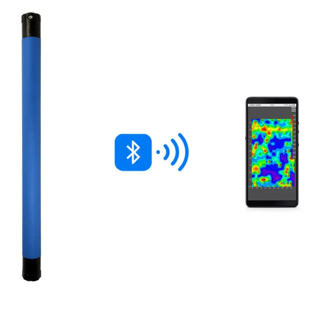New Arrived Golden Cudgel ADMT-100KT3  100M 3D Mobile Phone Connecting Type  Portable Geophysical Instrument