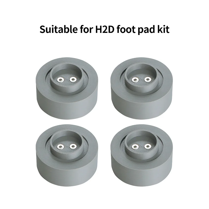 1/2/4pcs Shock Absorbing Foot Pad Anti-slip Bottom Damper Anti-vibration Spring Cushion for H2D 3D Printer Accessories