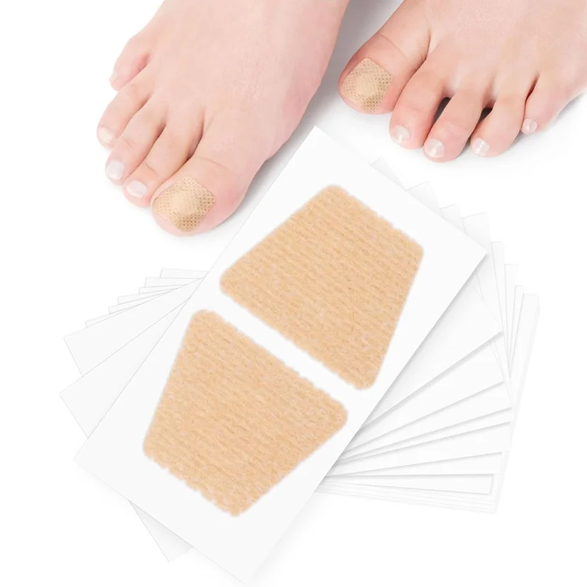 Toenail Fungus Patch Nail Repair Patches Nail Ingrown Correction Stickers for Discolored or Damaged Nails Sticker Toenail Care image 5