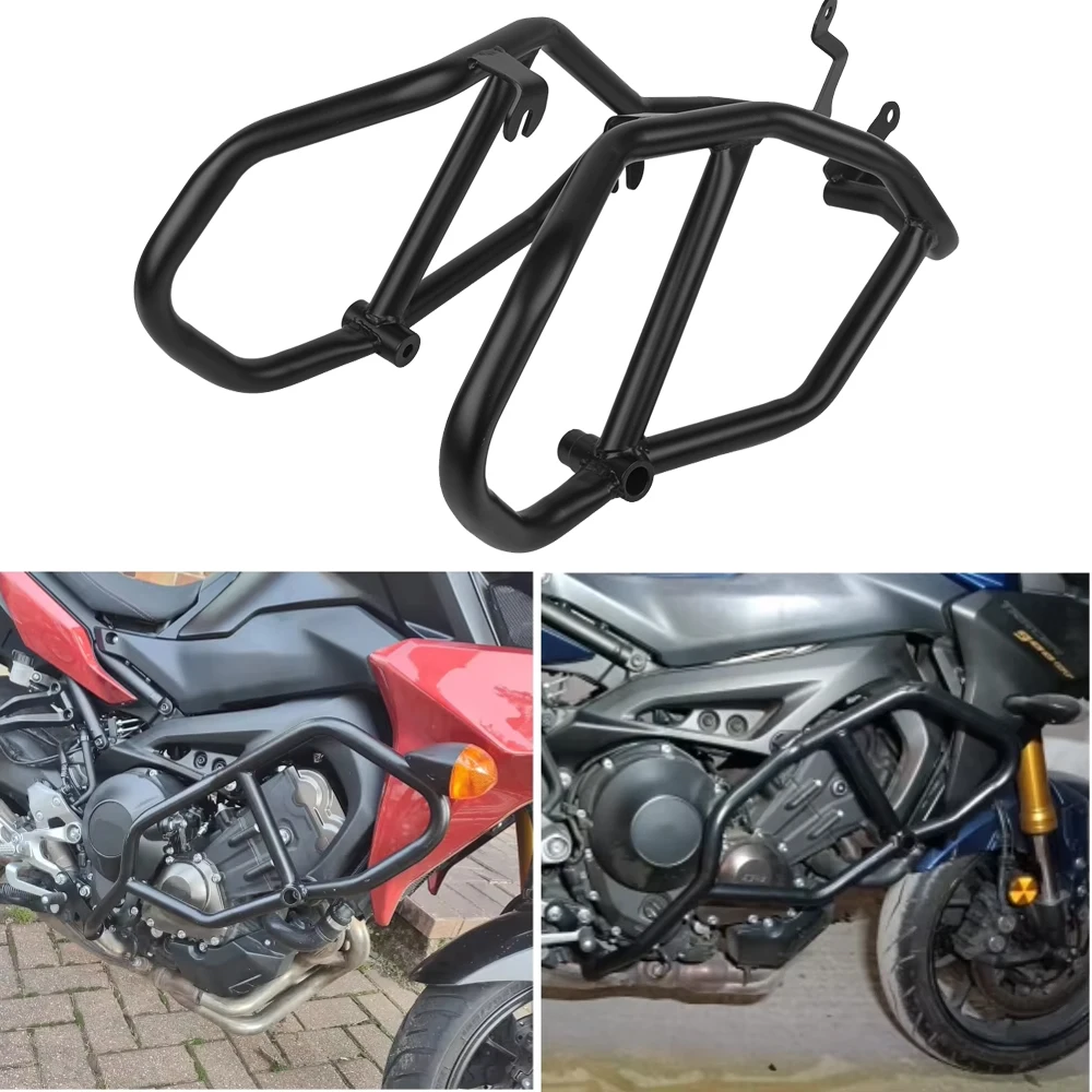 

For Yamaha Tracer900 GT 2018 2019 2020 MT-09 Tracer 2015-2021 FJ-09 2015-2019 Motorcycle Engine Crash Bar Bumpers Chassis bumper