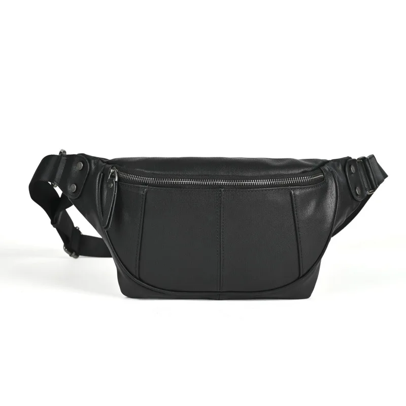 LD-Men's Chest Bag, Large Capacity Retro Casual Shoulder Bag, Outdoor Simple Casual Crossbody IPad Backpack
