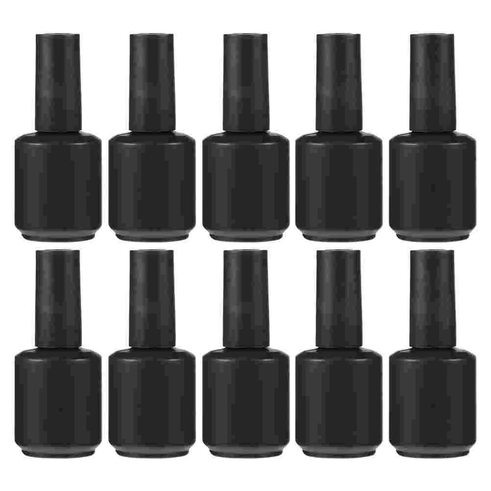 10 Pcs Supplies Glass Bottle Empty Nail Polish Miss Leak Proof Travel Containers Gel Professional Storage Bottles