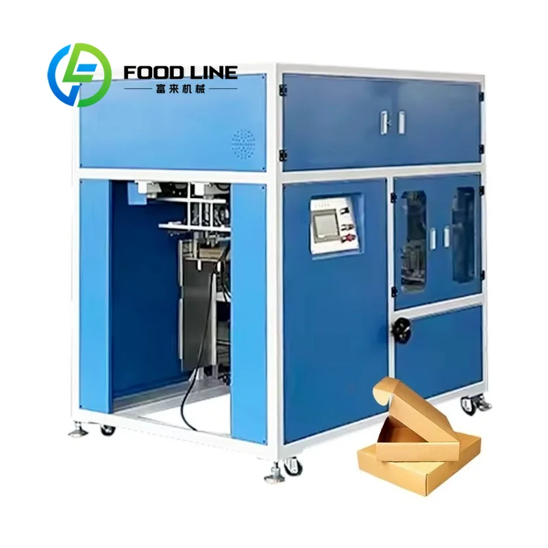 Carton Case Erector Machine Heavy Duty Reinforced Frame Stable Mechanical Transmission For Long Term Non Stop Industrial Carton