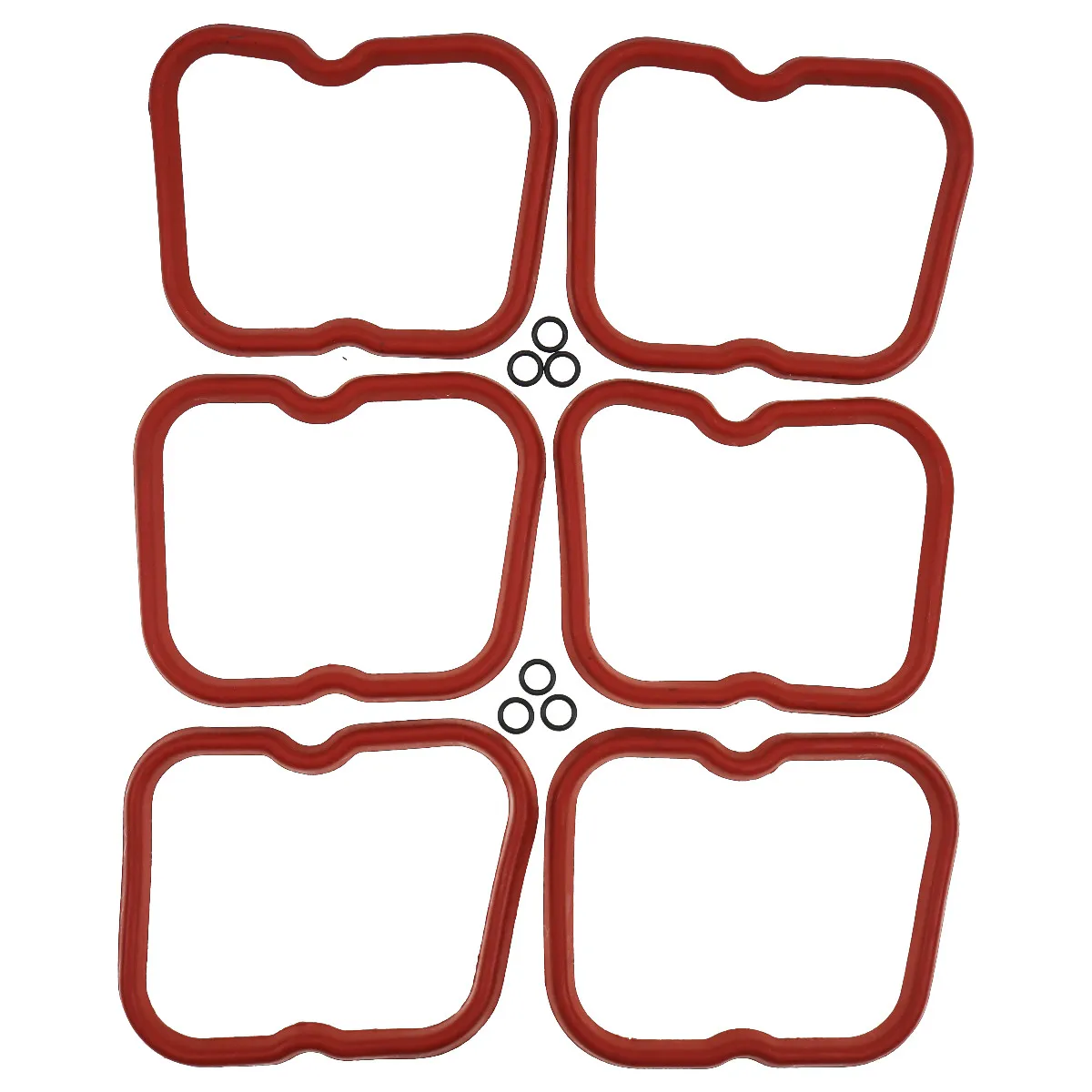 6xValve Cover Gasket Set 3902666 3910824 For Dodge Cummins Engine12V 5.9L 6B 6BT