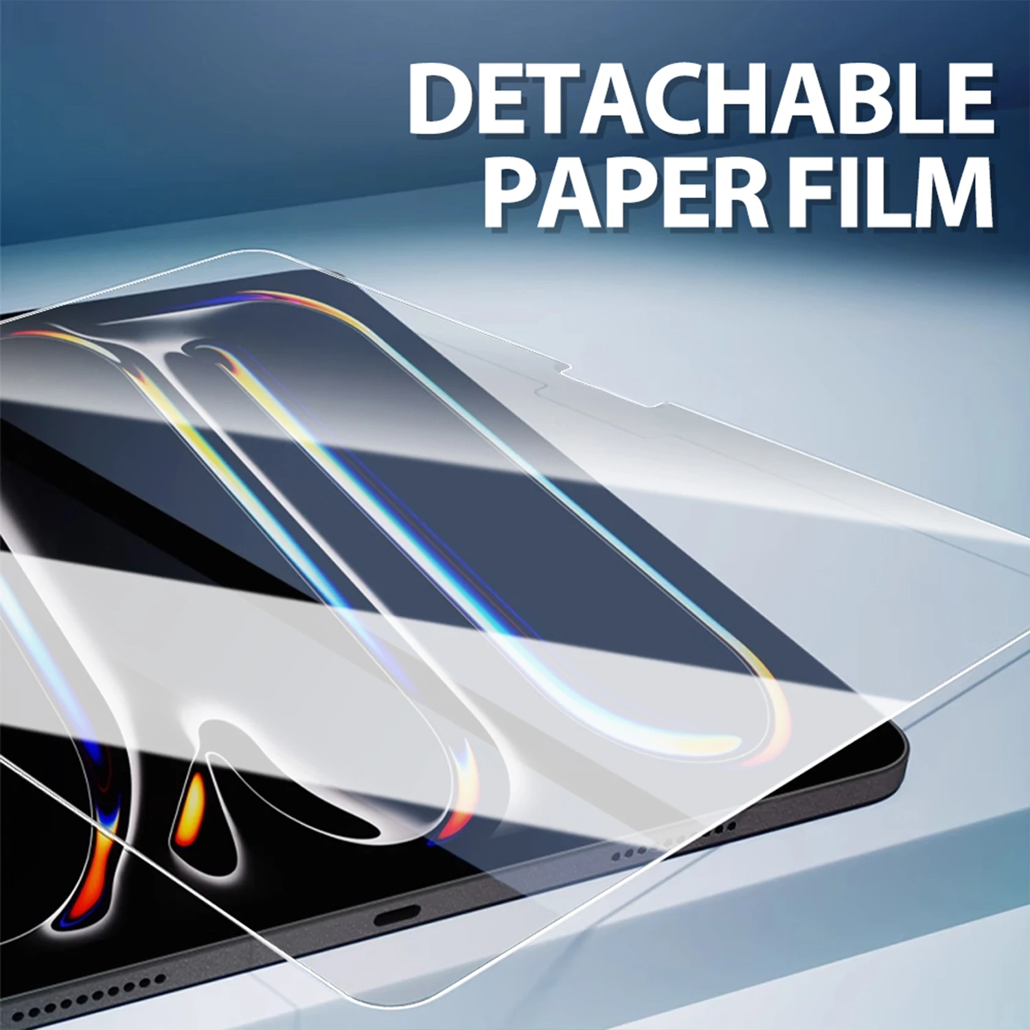 واقي للشاشة هيدروجيل فيلم لجهاز IPad A16 2025 IPad Air6 11/13 بوصة HD واضح مضاد للخدش لينة بولي يوريثان هيدروجيل أفلام لباد 2025