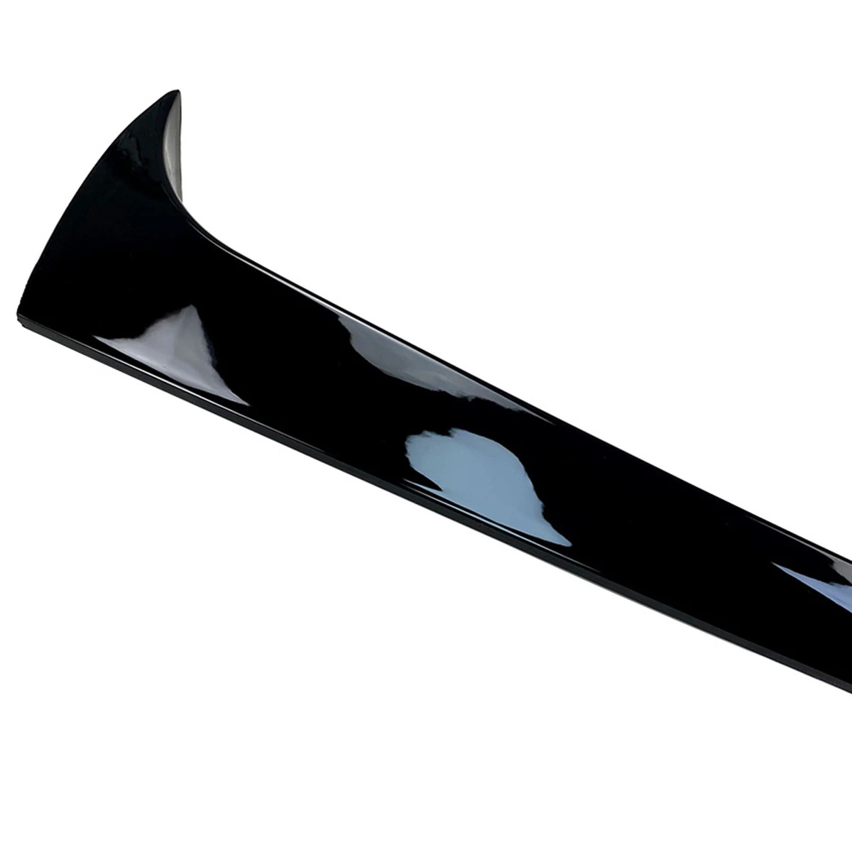 Car Rear Window Side Spoiler Wing Splitter For Skoda Karoq 2017 2018 2019 2020 Gloss Black