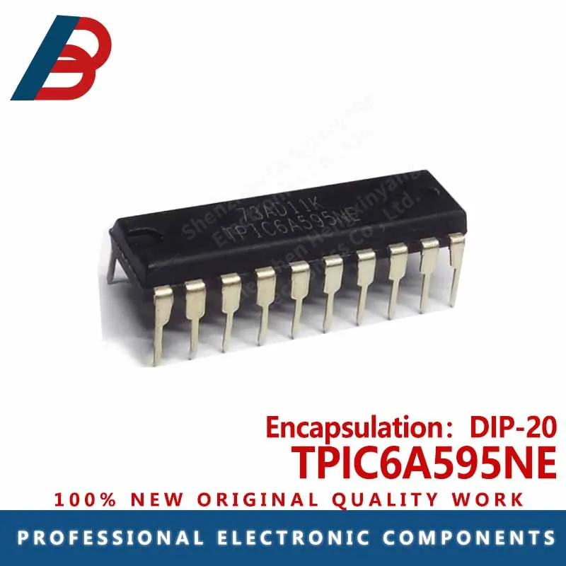 5pcs  TPIC6A595NE package DIP-20 shift register chip