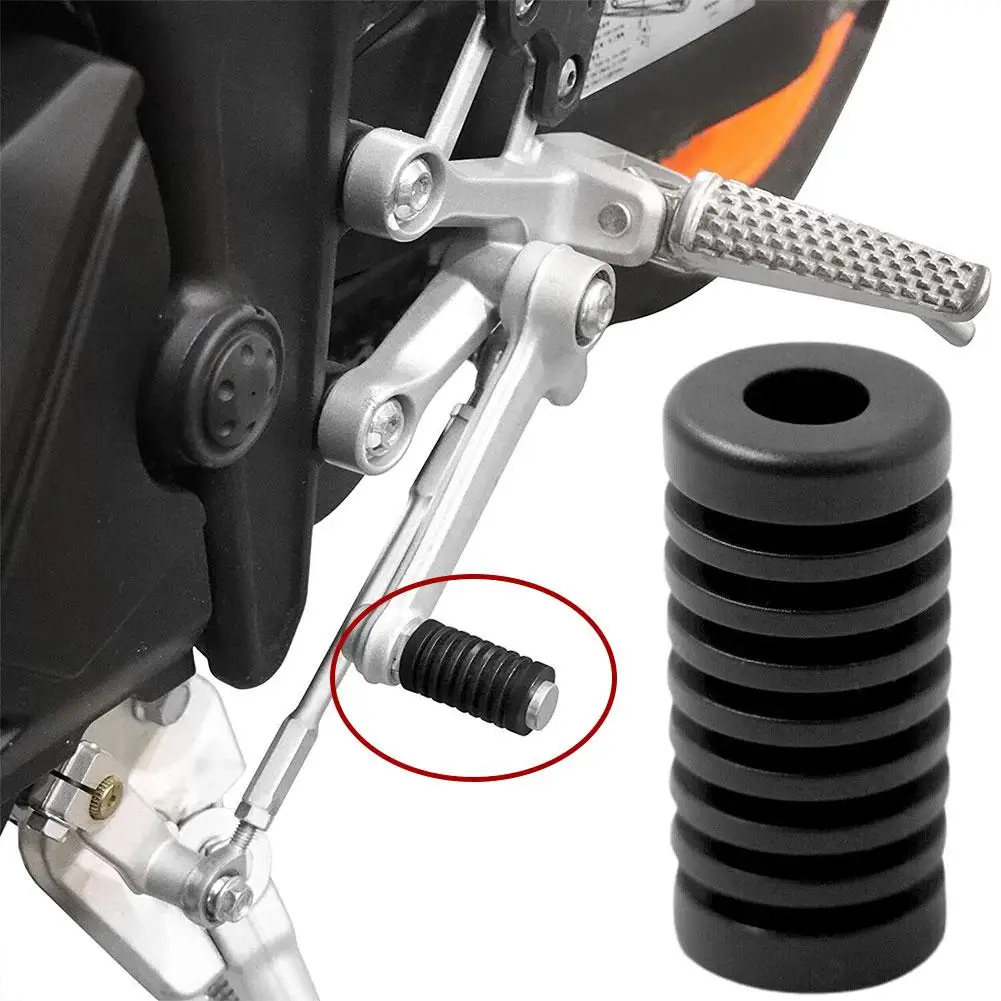 Motorcycle Gear Shift Lever Foot Pad Pedal Rubber Cover Universal Pedal Cover Shifter Lever Pad For Yamaha Suzuki Kawasaki Honda