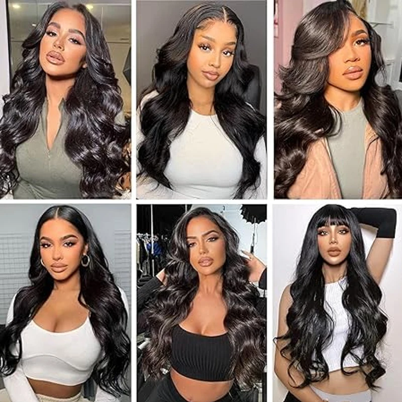 Body Wave Clip Ins Human Hair 8Pcs/Set 120 Gram Body Wave Clip in Hair Extensions 100% Brazilian Virgin Human Hair 10-26 Inch