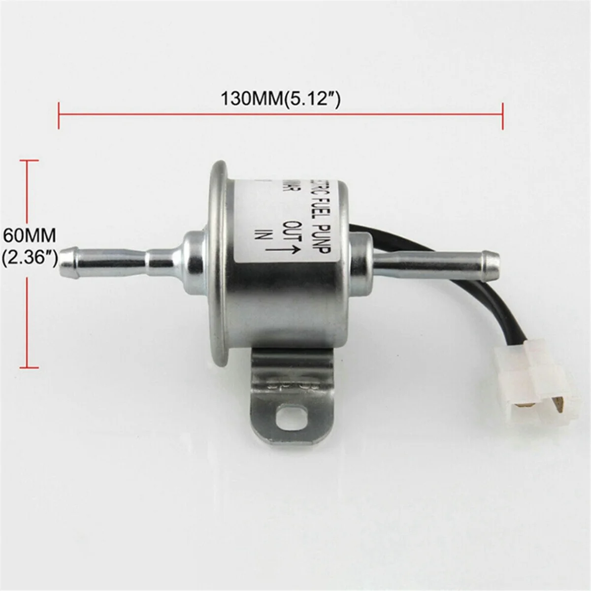 12V Fuel Feed Pump Electronic Fuel Pump for Yanmar 4TNV88 3TNV88 4TNV84 Mini Excavator 129612-52100 4855-1001