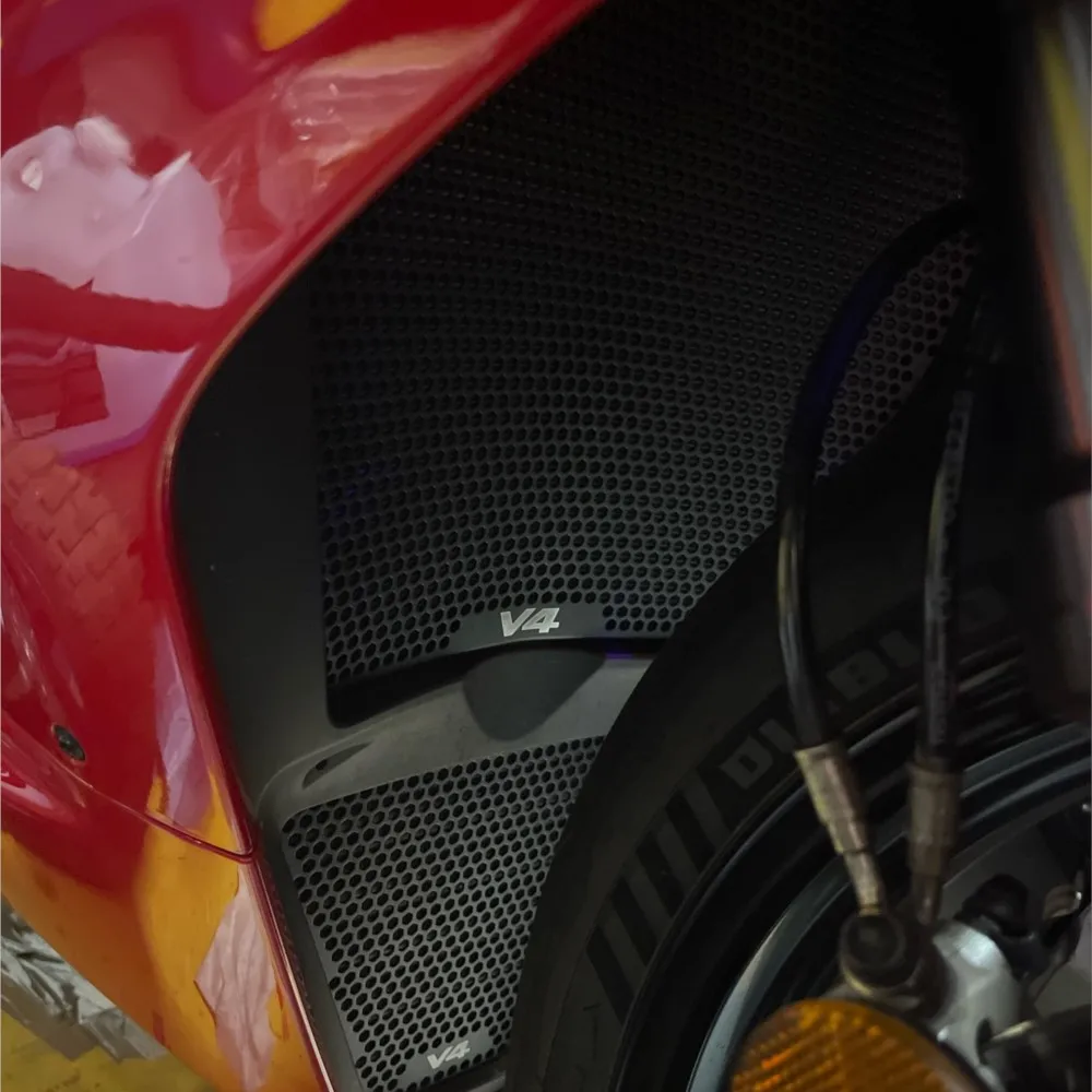 Für DUCATI Streetfighter V4 V4S Panigale V4 2020 2021 2022 2023 2024 Motorrad Kühlergrill Abdeckung Schutz Protetor