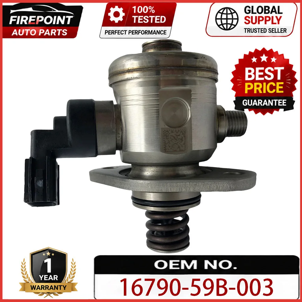 High Pressure Fuel Oil Pump for Honda Civic 10th Gen 1.5T 16790-59B-003 Car Accessory Compatible with 2016-2021 Models