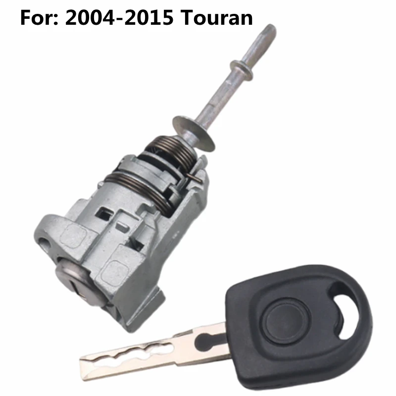 

XIEAILI OEM OE: 1T0837167A Car Lock Cylinder Auto Left Door Lock Cylinder Barrel For Vw 2004-2015 Touran With 1Pcs Key